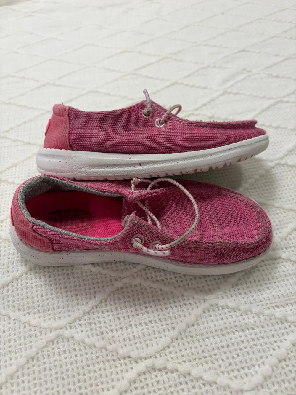 Hey Dude Wendy Youth Sport Mesh Bright Pink TD 13